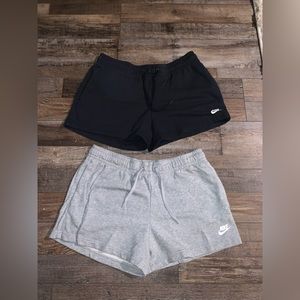 Womens Nike Essential Fleece Shorts Bundle X2